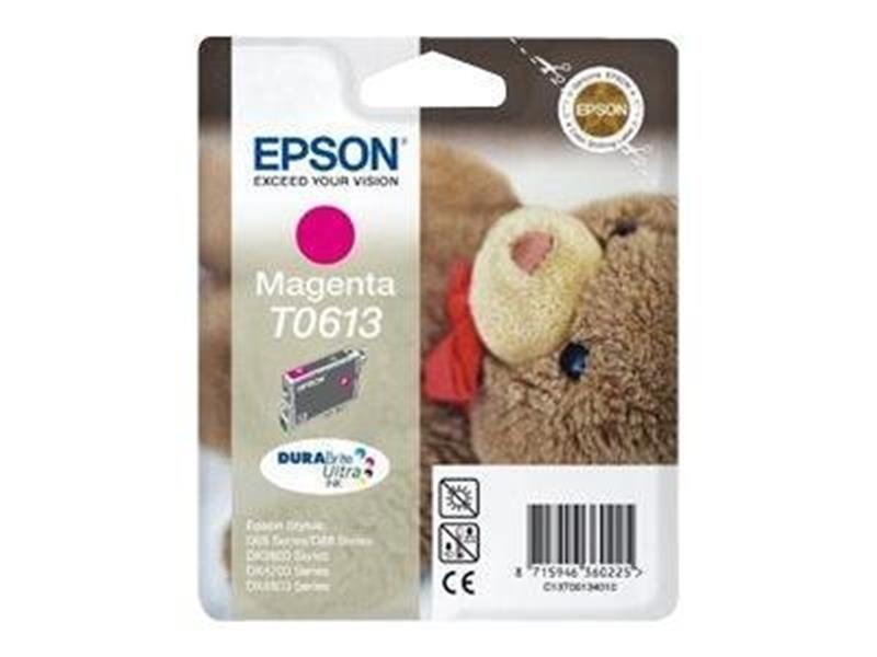 Epson Teddybear inktpatroon Magenta T0613 DURABrite Ultra Ink