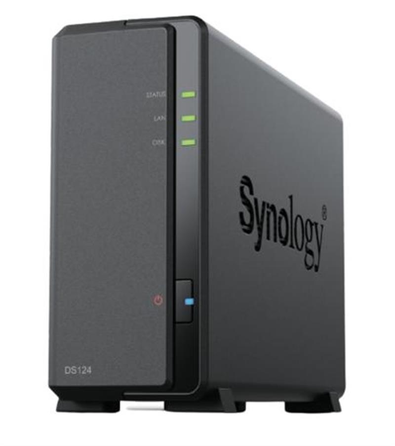 Synology DiskStation data-opslag-server NAS Desktop Ethernet LAN Zwart RTD1619B