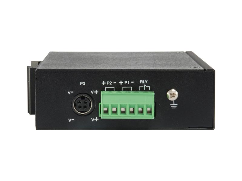 LevelOne IGP-0401 Gigabit Ethernet (10/100/1000) Power over Ethernet (PoE) Zwart