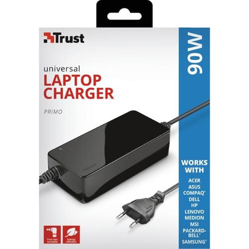 Trust Primo 90W - 19V Laptop Lader