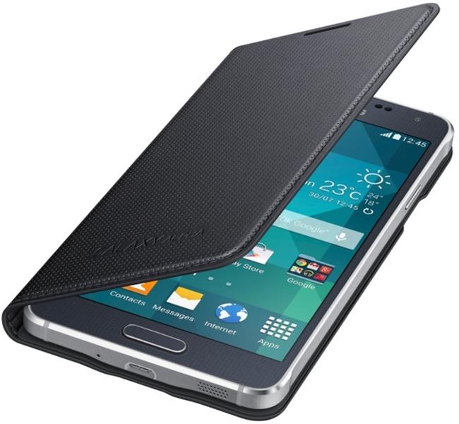  Samsung Flip Cover Galaxy Alpha Black