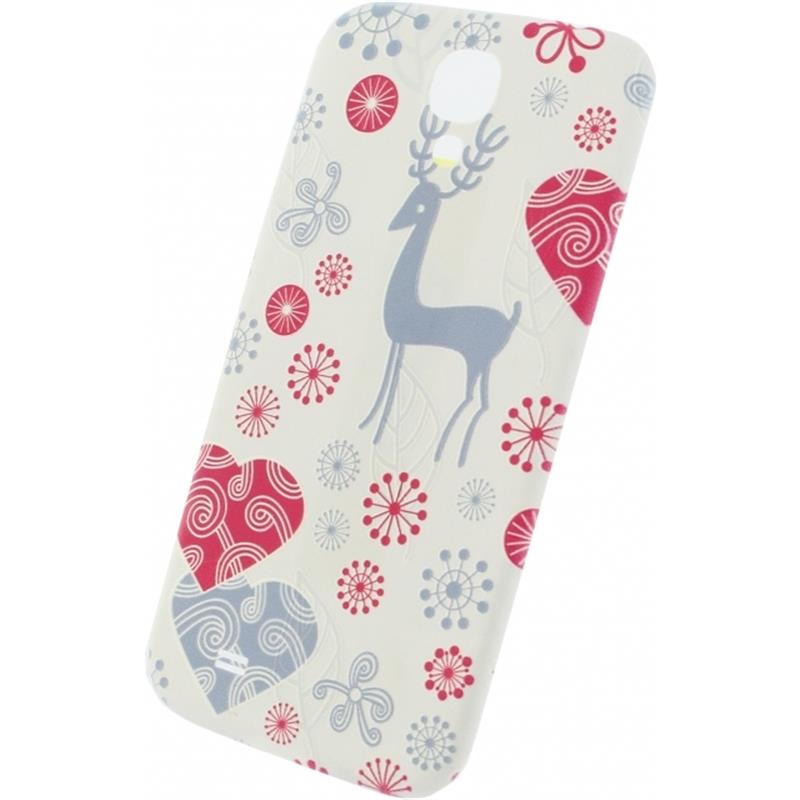 Xccess Battery Cover Samsung Galaxy S4 I9500 I9505 Fantasy White Deer