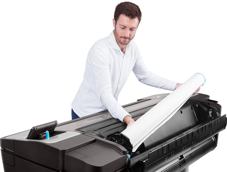 HP Designjet T1700 44-in grootformaat-printer Kleur 2400 x 1200 DPI Thermische inkjet 1118 x 1676
