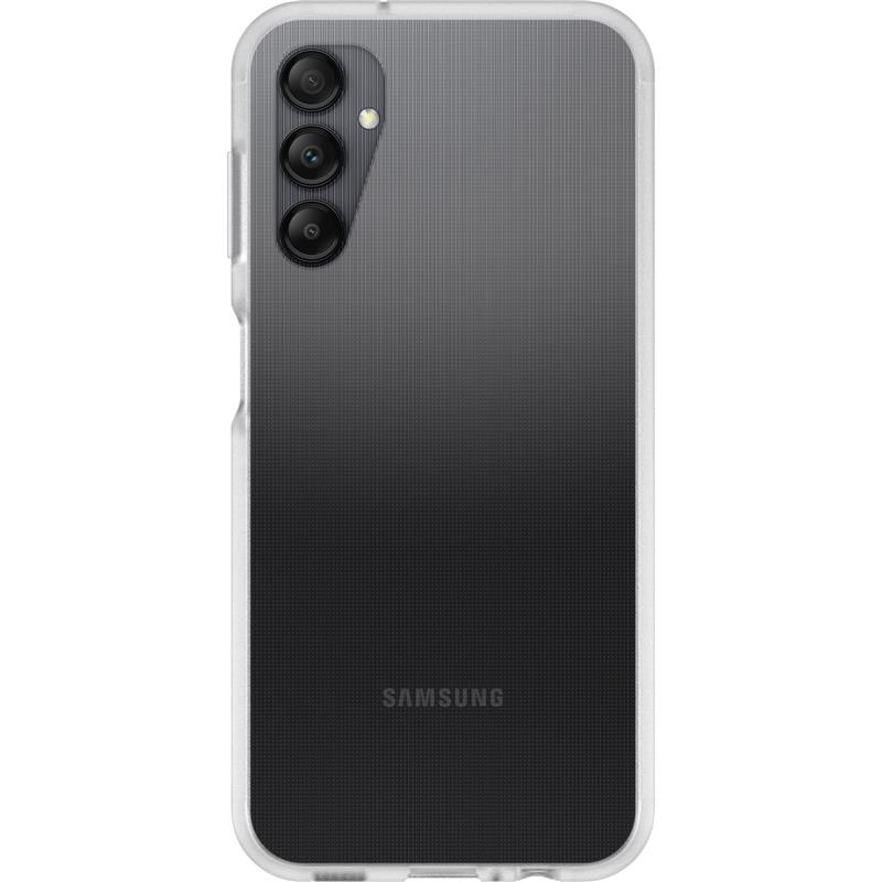 OtterBox React-hoesje voor Galaxy A14, schokbestendig, valbestendig, ultradun, beschermende, getest volgens militaire standaard, Antimicrobieel, Clear