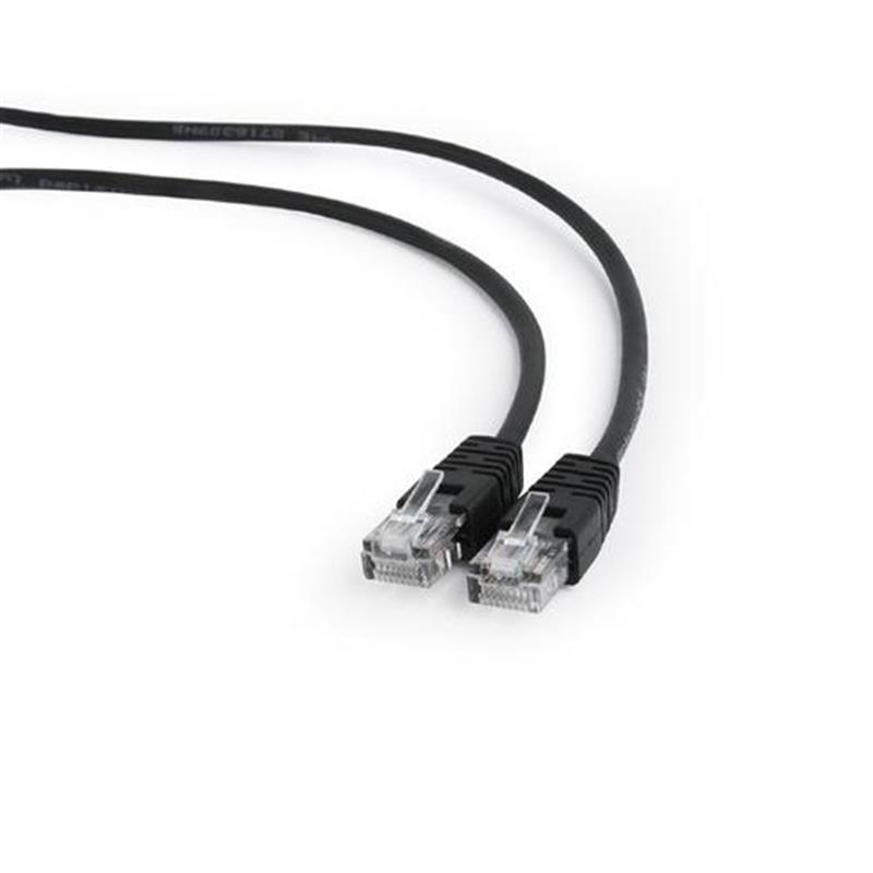 UTP Cat5E patchkabel 1 m zwart