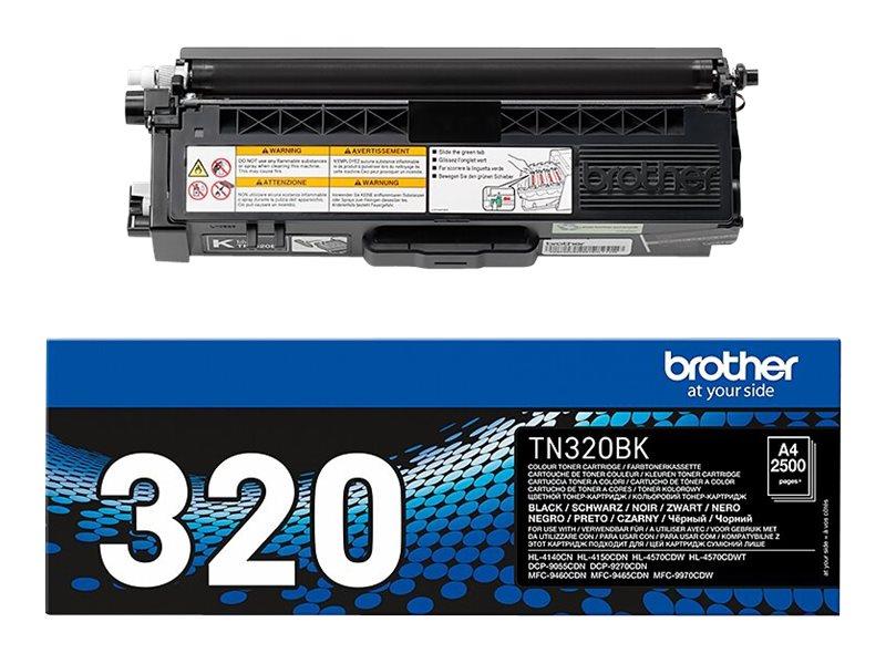 Brother TN320BK Origineel Zwart 1 stuk(s)