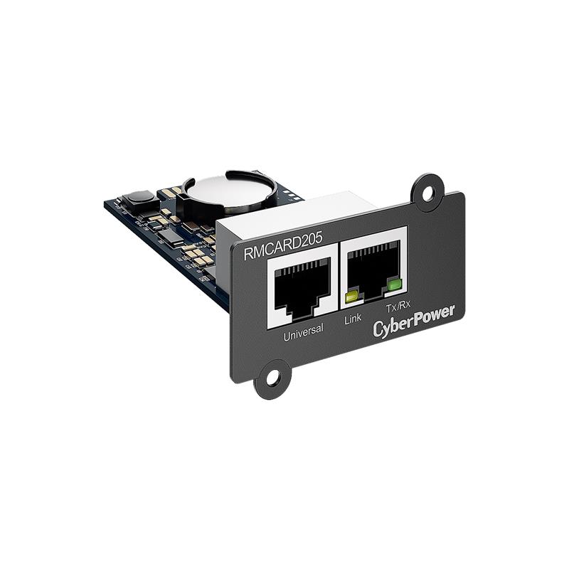 CyberPower RMCARD205 network card SNMP embedded comp with Envirosensor optional for OR PR OL OLS models