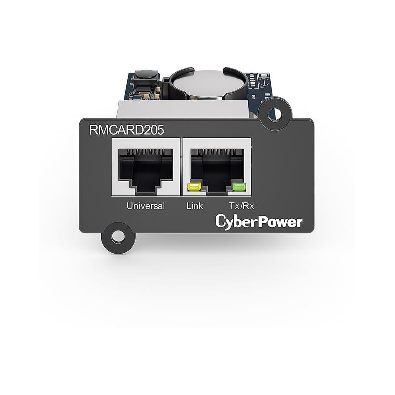 CyberPower RMCARD205 network card SNMP embedded comp with Envirosensor optional for OR PR OL OLS models