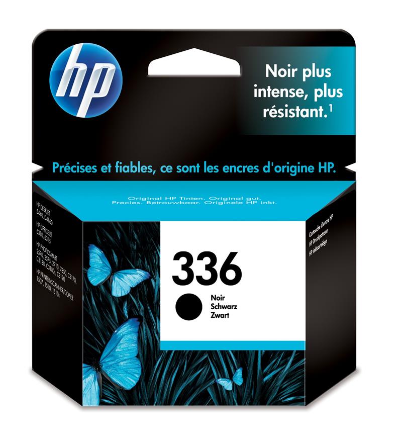 HP 336 Origineel Zwart 1 stuk(s)