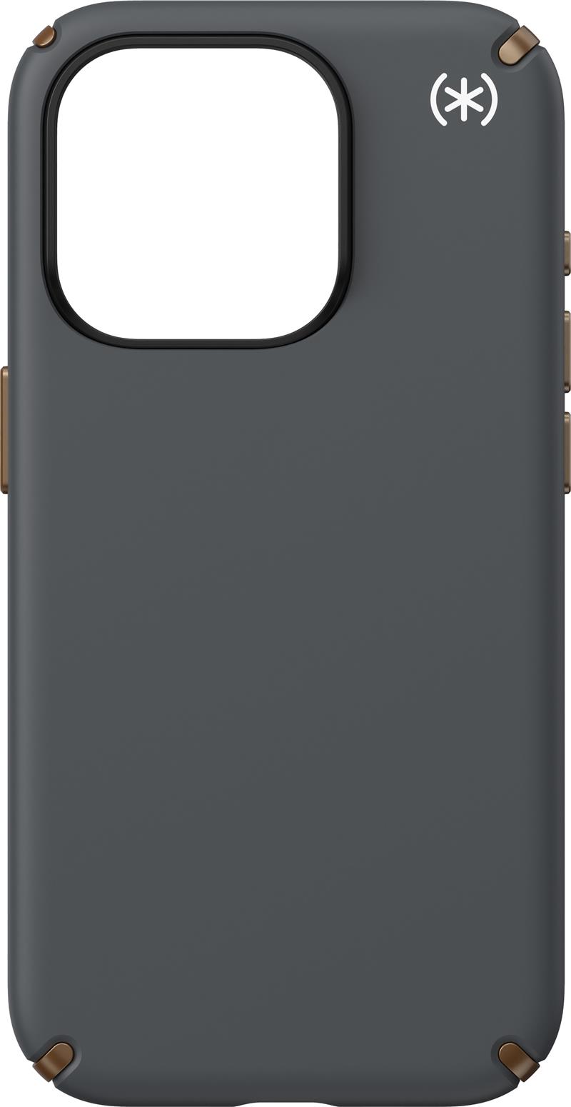 Speck Presidio2 Pro + MS Apple iPhone 15 Pro Charcoal Grey - with Microban