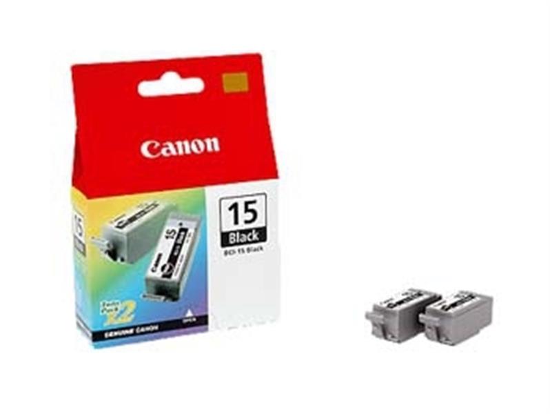 Canon Cartridge BCI-15 Black Origineel Zwart Multipack 2 stuk(s)