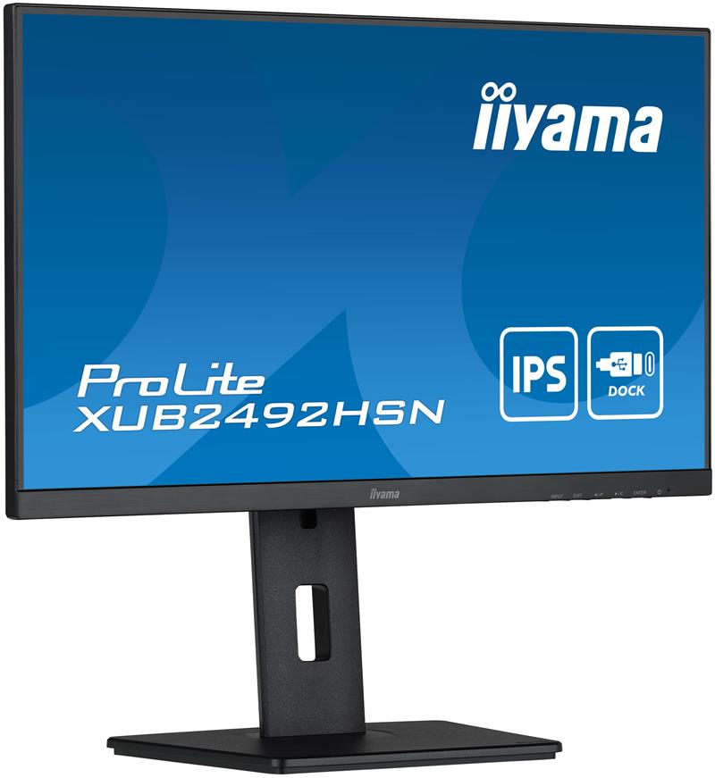 iiyama ProLite XUB2492HSN-B5 LED display 61 cm (24"") 1920 x 1080 Pixels Full HD Zwart