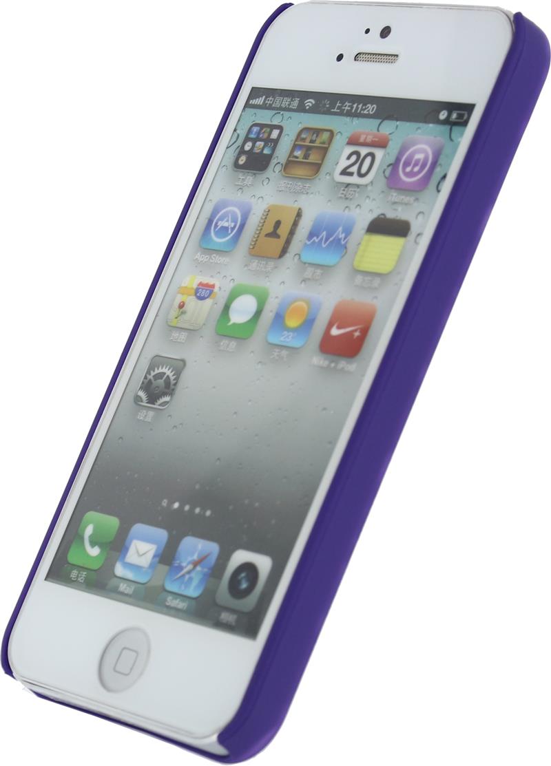 Xccess Barock Cover Apple iPhone 5 5S SE Purple