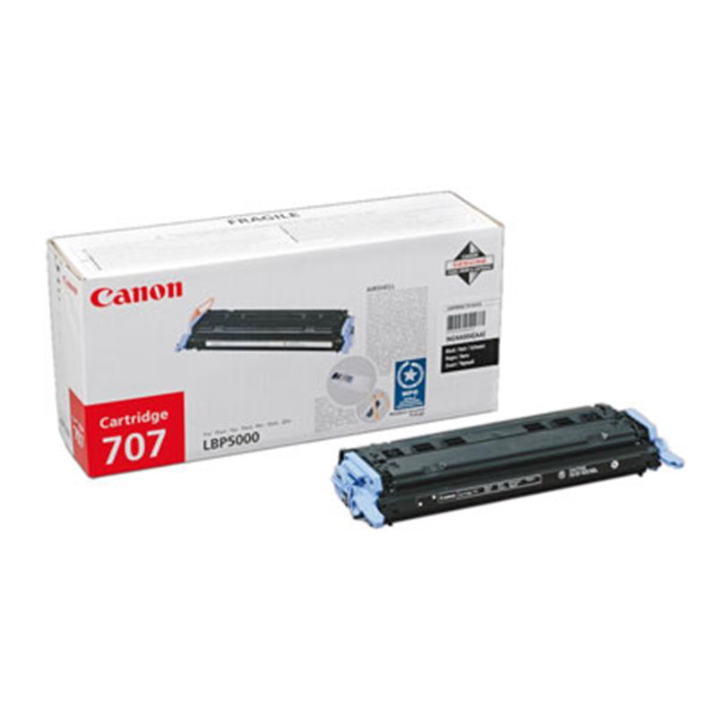 Canon 707 Black Toner Cartridge Origineel Zwart 1 stuk(s)