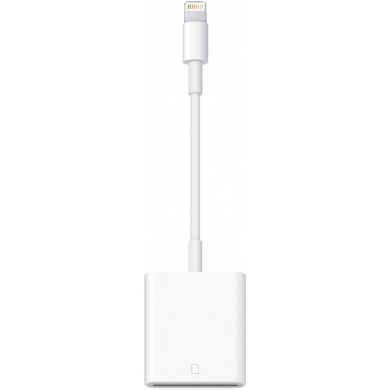  Apple Lightning to SD Card Camera Reader White
