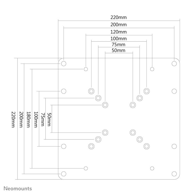 Neomounts vesa adapter