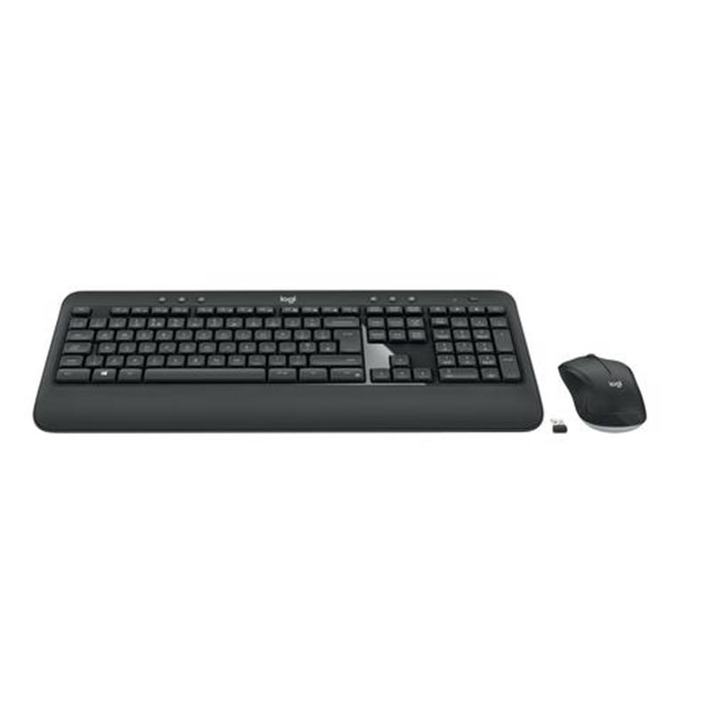 Logitech MK540 Advanced toetsenbord RF Draadloos QWERTZ Zwitsers Zwart, Wit