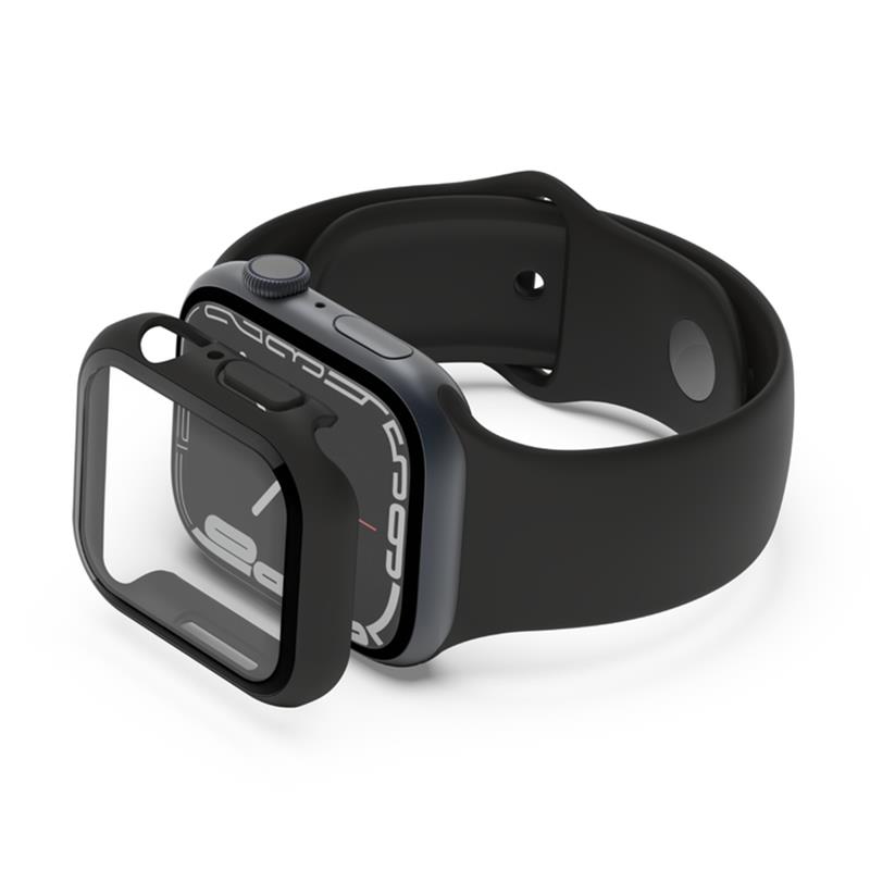 Belkin ScreenForce Schermbeschermer Zwart Polycarbonaat (PC), Gehard glas