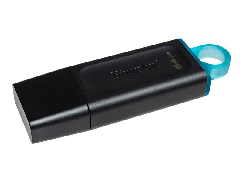 Kingston Technology DataTraveler Exodia USB flash drive 64 GB USB Type-A 3 2 Gen 1 3 1 Gen 1 Zwart