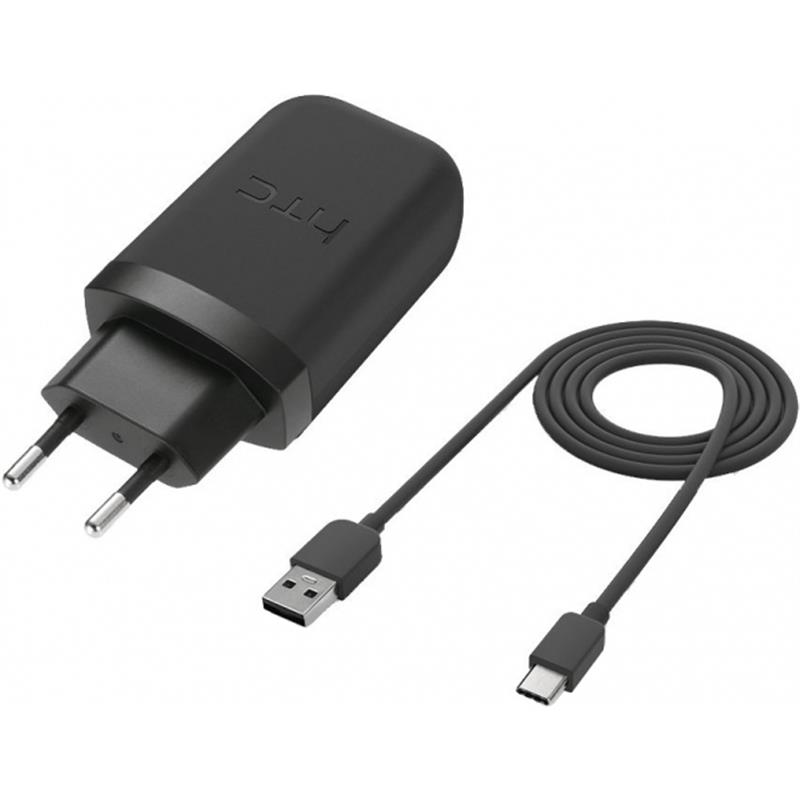  HTC USB-C Rapid Charger 3 0 Black Bulk