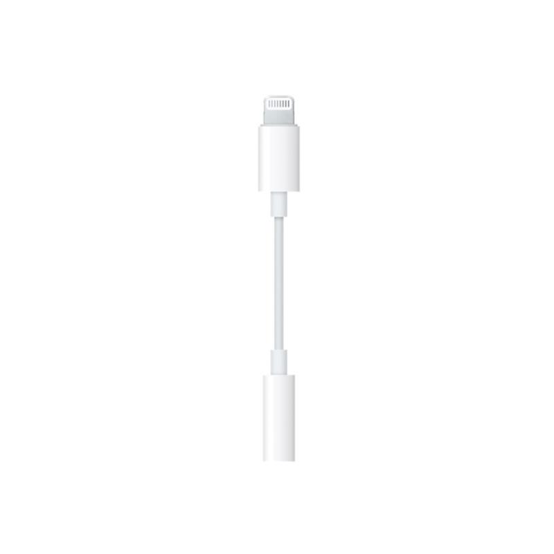  Apple Lightning to 3 5MM Female Adapter Cable White