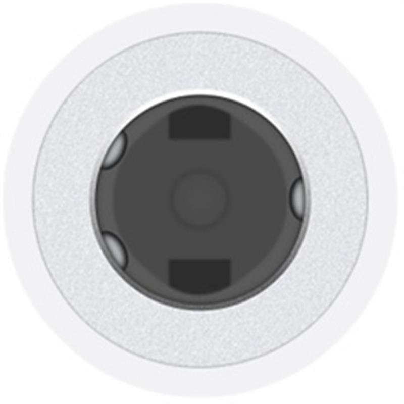  Apple Lightning to 3 5MM Female Adapter Cable White