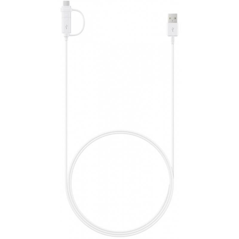  Samsung Charge Sync Cable Micro USB USB-C 1 5m White