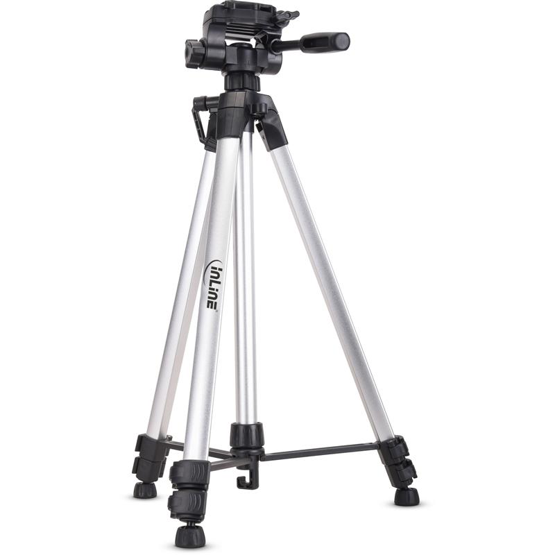 InLine Professional light weight Tripod silver max height 1 73