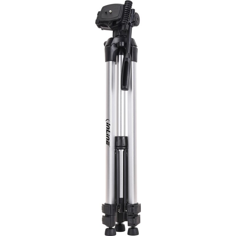 InLine Professional light weight Tripod silver max height 1 73