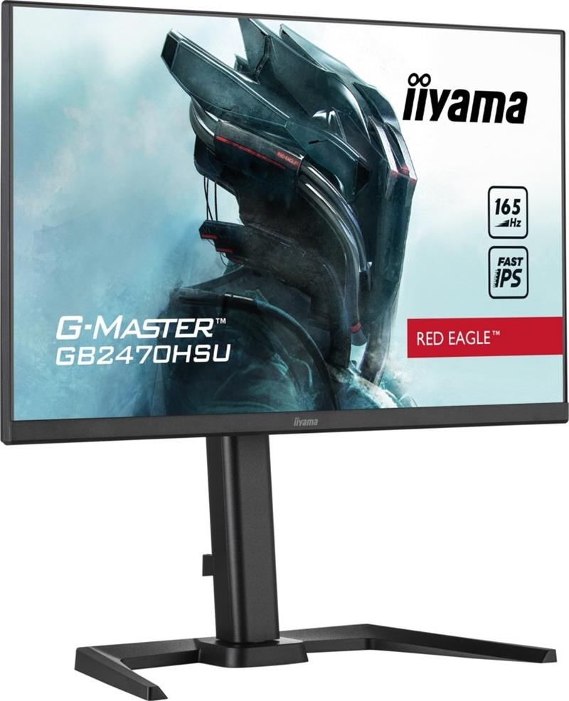 iiyama G-MASTER GB2470HSU-B5 LED display 61 cm (24"") 1920 x 1080 Pixels Full HD Zwart