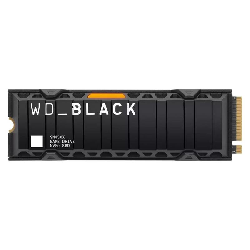Western Digital Black SN850X 2TB NVMe SSD 7300MB/s Heatsink