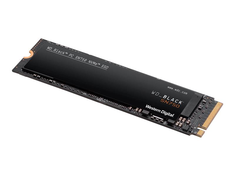 Western Digital SN750 Black SSD 2 TB M 2 NVMe PCIe3x4 3400 2900 MB s