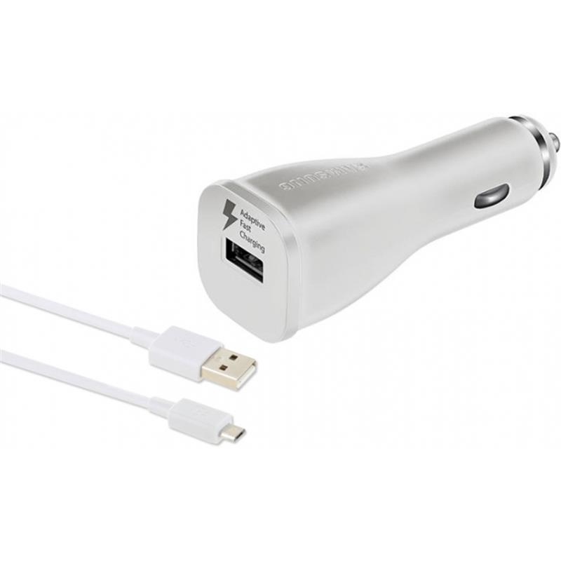 EP-LN915UWEGWW Samsung Adaptive Fast Charging Car Charger Micro-USB White Bulk