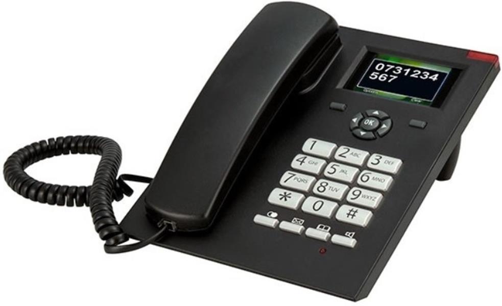  Fysic Big Button Huistelefoon Black