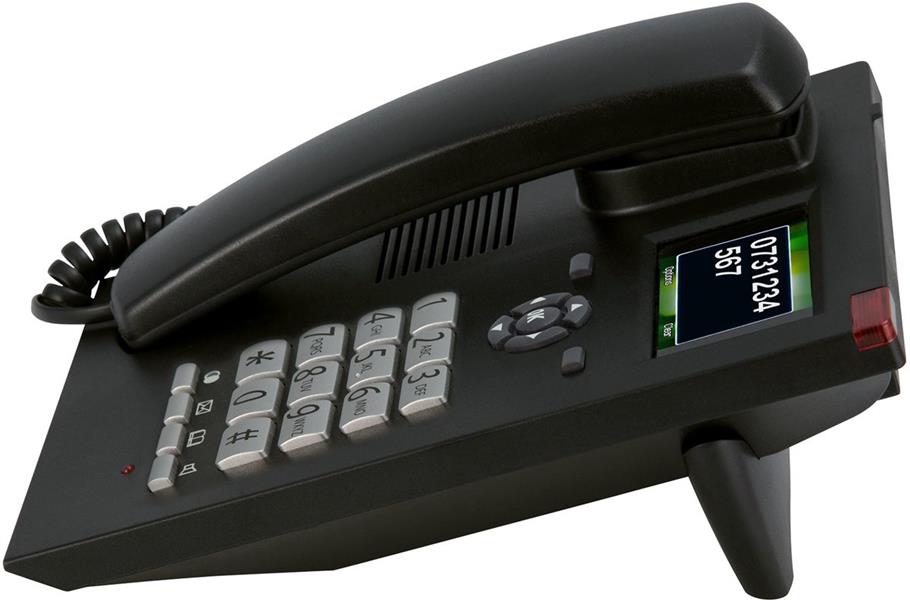  Fysic Big Button Huistelefoon Black