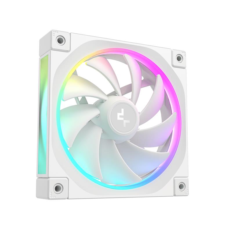 DeepCool FL12 WH Computer behuizing Ventilator 12 cm Wit 1 stuk(s)