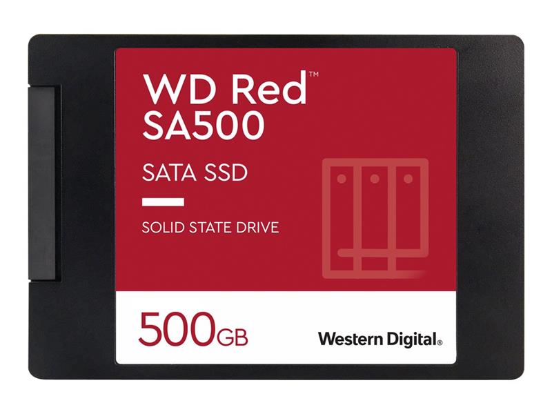 WD Red SSD SA500 NAS 500GB 2 5inch SATA