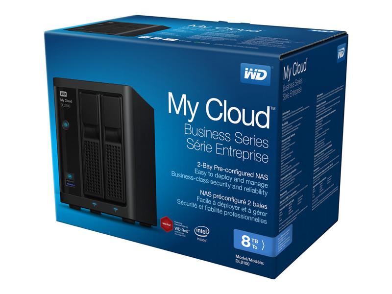 WD My Cloud Pro PR2100 8TB 2Bay NAS