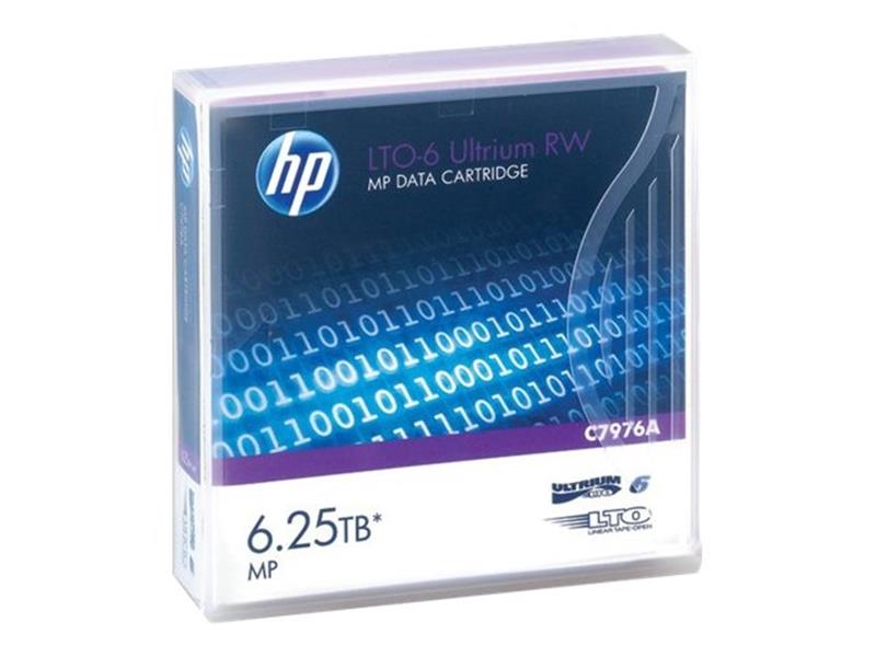 Cartridge HP LTO6 2,5TB/6,25TB C7976A