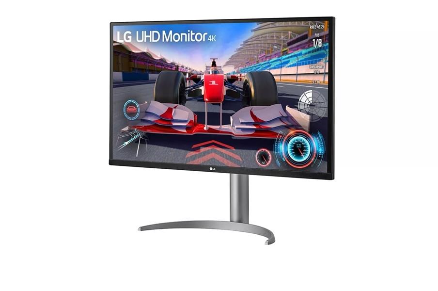 LG 32UQ750P-W computer monitor 80 cm (31.5"") 3840 x 2160 Pixels 4K Ultra HD LCD Zilver