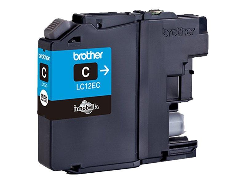 Brother LC-12EC inktcartridge Origineel Cyaan 1 stuk(s)