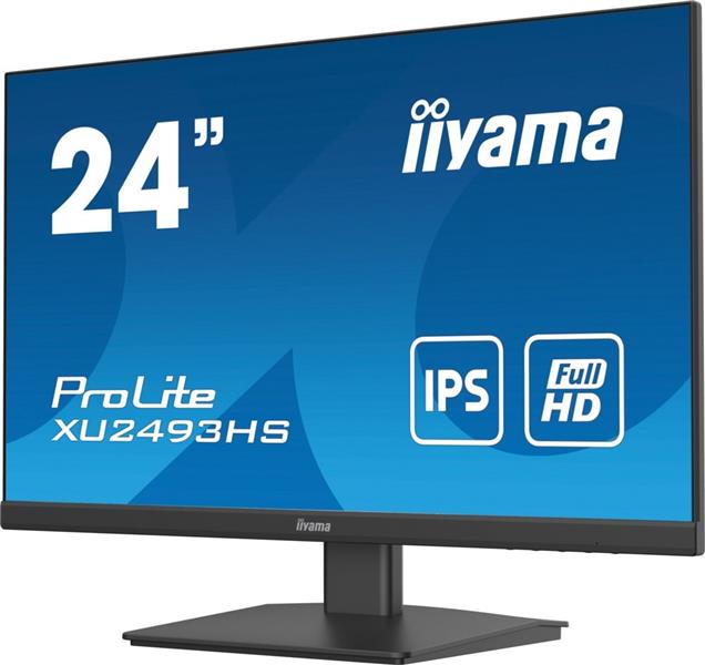 iiyama XU2493HS-B5 computer monitor 61 cm (24"") 1920 x 1080 Pixels Full HD LED Zwart