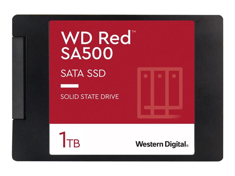 WD Red SSD SA500 NAS 1TB 2 5inch SATA