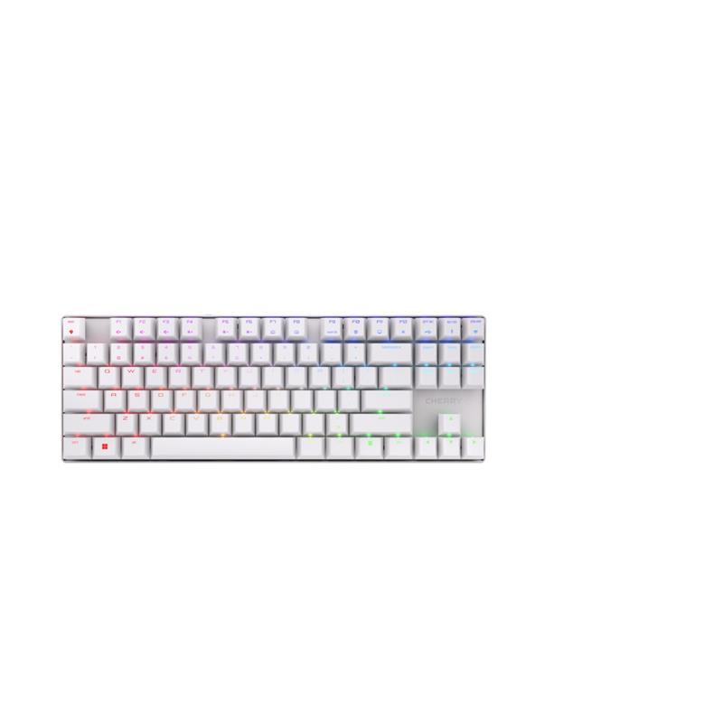 MX 8 2 TKL - Mechanical Keyboard - Wireless - MX Red - QWERTY - White