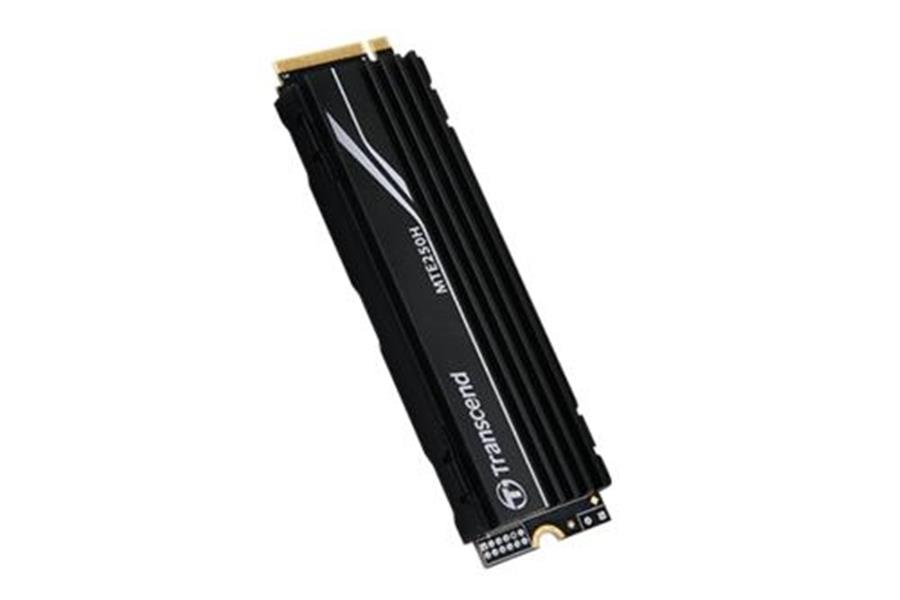 Transcend MTE250H SSD 1TB M 2 2280 PCIe Gen4x4 NVMe 3D TLC DRAM heatsink