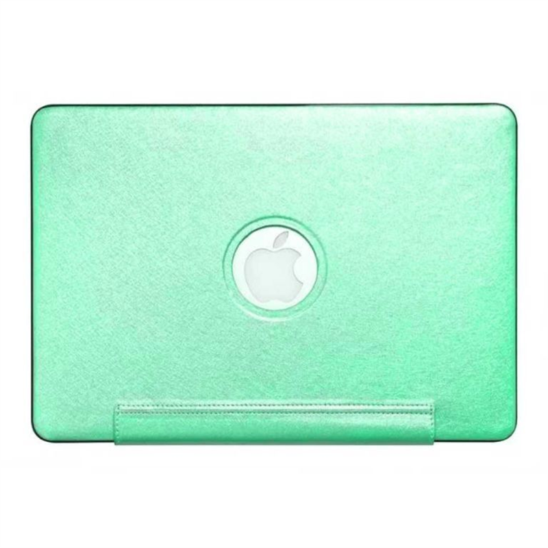 Tuff-Luv Slim Skin Shell Case - Voor de Apple Macbook Pro Retina 15.4 Inch - Glacier Aqua