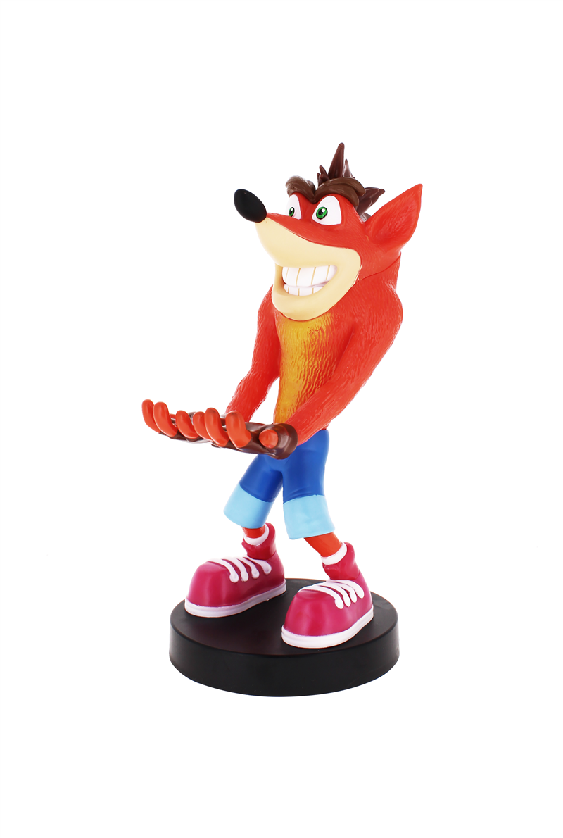 Cable Guy - Crash Bandicoot telefoonhouder - game controller stand met usb oplaadkabel 8 inch