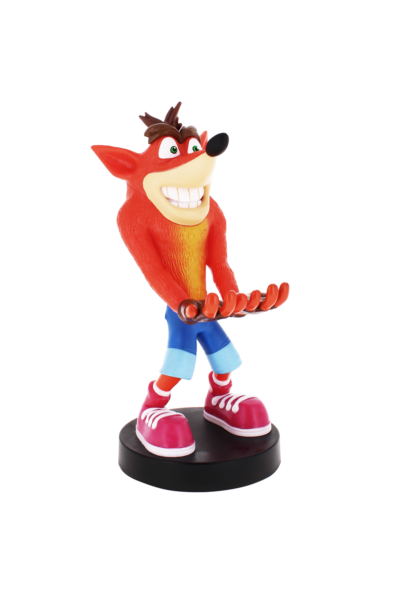 Cable Guy - Crash Bandicoot telefoonhouder - game controller stand met usb oplaadkabel 8 inch
