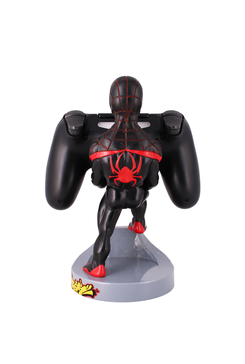 Cable Guy - Miles Morales Spiderman telefoonhouder - game controller stand met usb oplaadkabel 8 inch