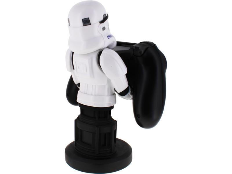 Cable Guy Remnant Stormtrooper (The Mandalorian) telefoon- en game controller houder met usb oplaadkabel